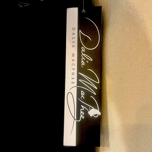 Brand new with tags
Dahlia MacPhee 
Black 6 
One shoulder drape dress
Style 3553 - Picture 4 of 7